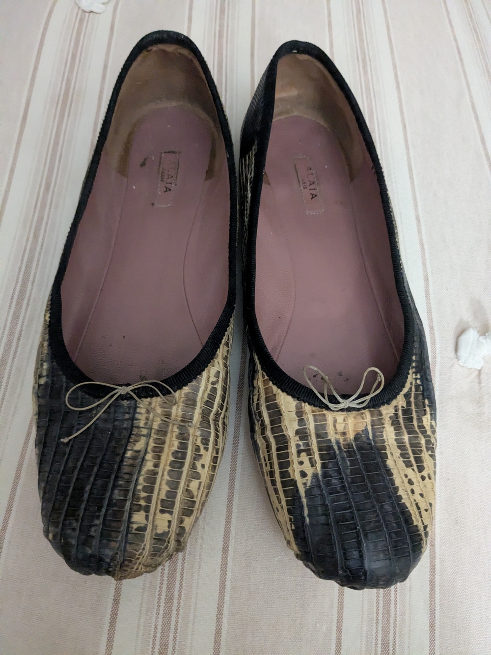 Azzedine Alaia Ballet Flat Shoes Size 10/40